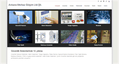 Desktop Screenshot of ankaramerkezelektronik.com